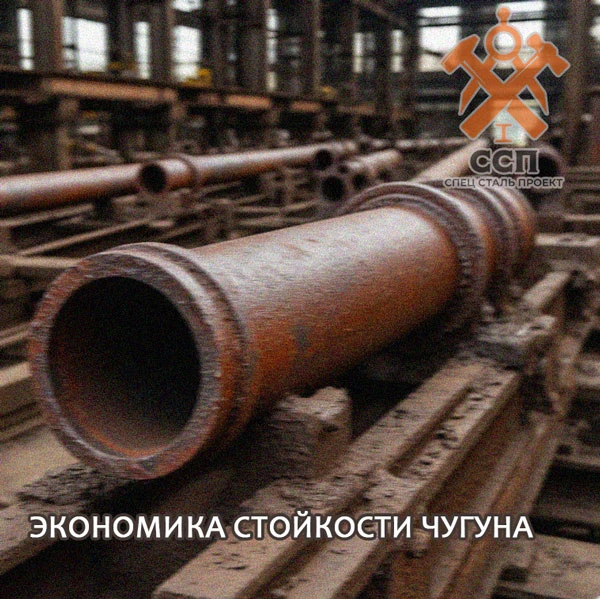 Экономика стойкости: как чугун снижает затраты на замену, ремонт и обработку